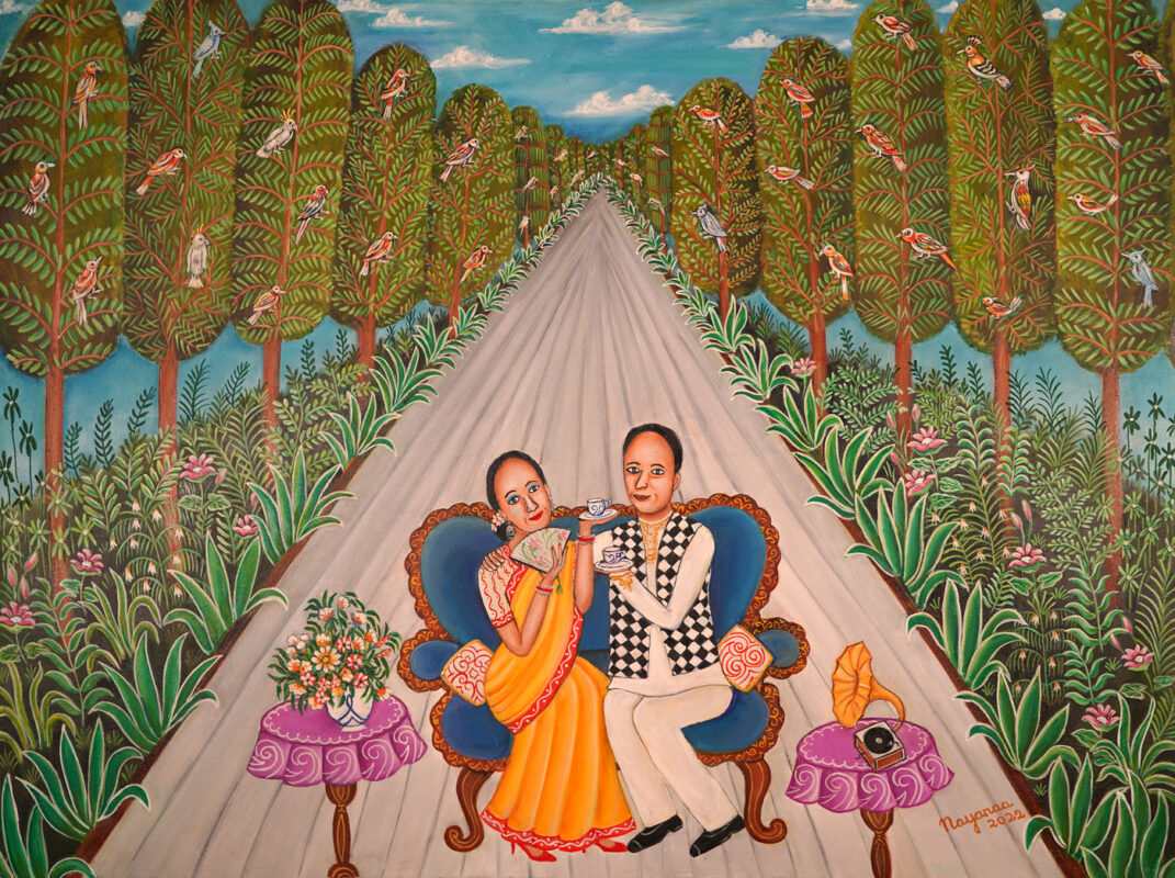 A Charming Venue 36 x 48 inches