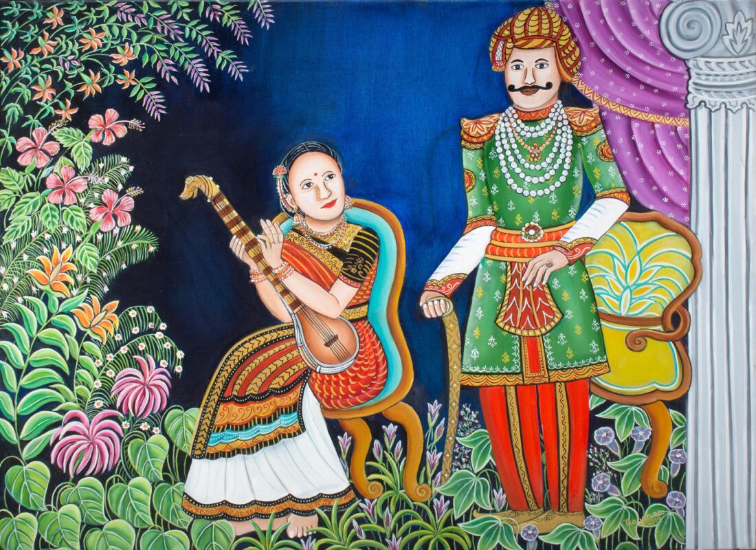 Company-Period-36-x-48-inches-Oil-on-Canvas