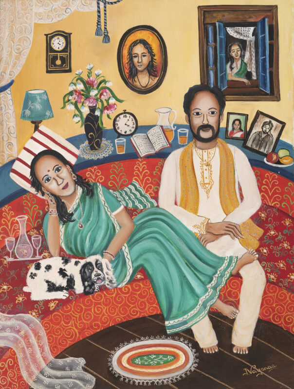 Constant Companions 24 x 18 inches Oil on Canvas