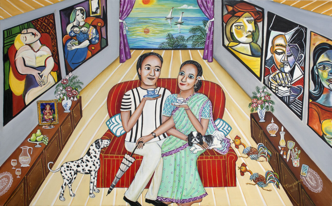 For the Love of Picasso 30 x 48 Oil on Canvas