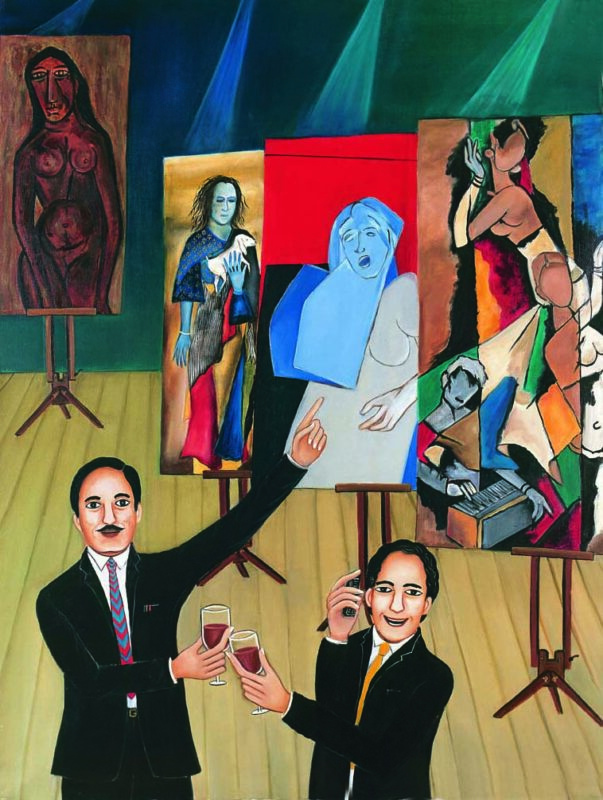 Gallery of Rogues 48x36inches