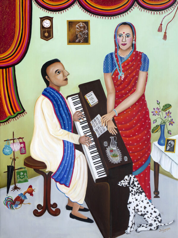 In his Lady's Boudoir 48x36