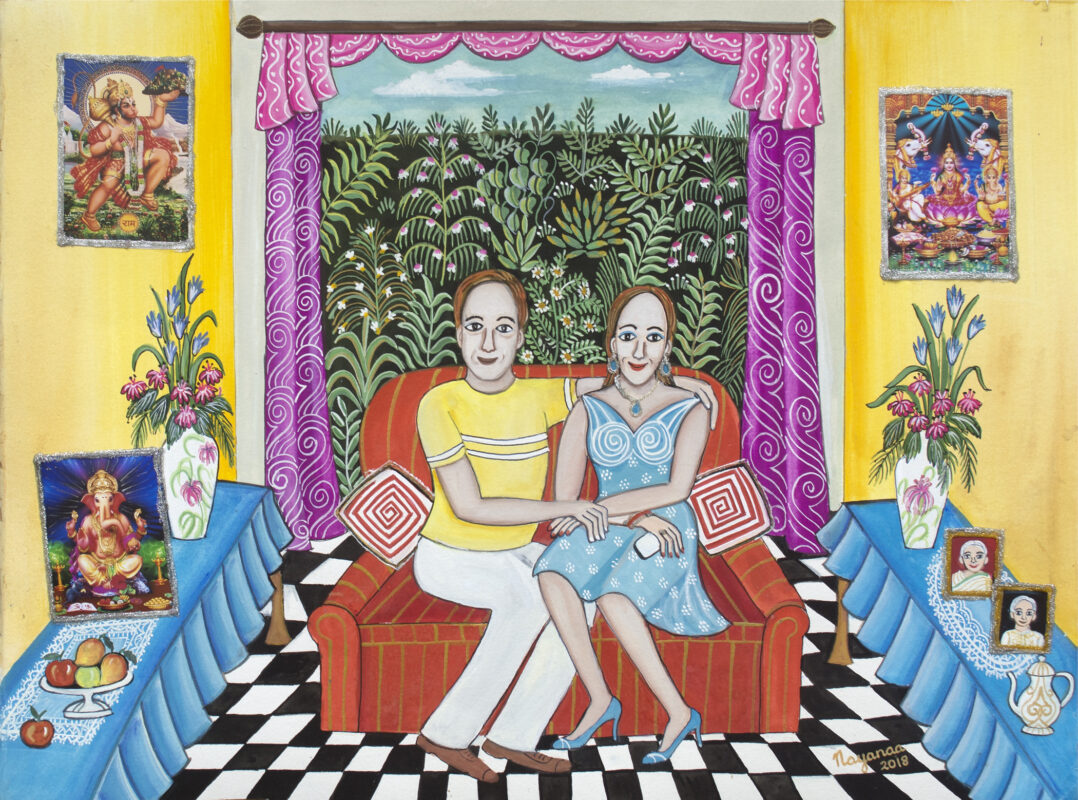 Our Space 15 x 20 Mixed Media on Paper