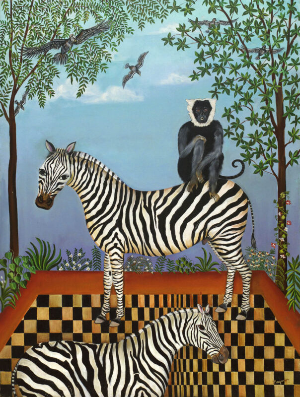 Peaceful Coexistance48x36