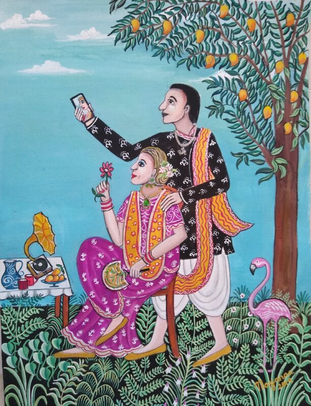 Preserved For Posterity 15 x 11 inches Mixed Media on Paper