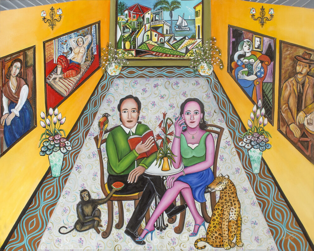 Prioritising our Priorities 48 x 60 Oil on Canvas