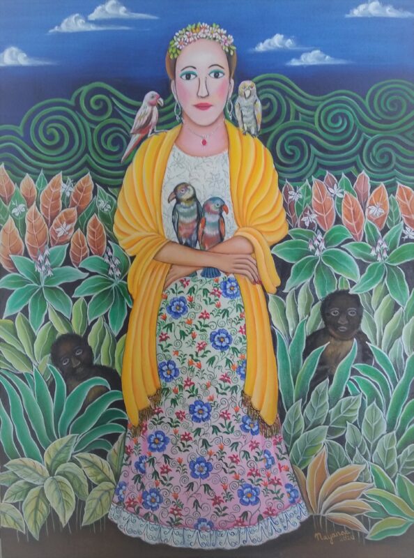 Seneorita 48 x 36 inches Oil on Canvas