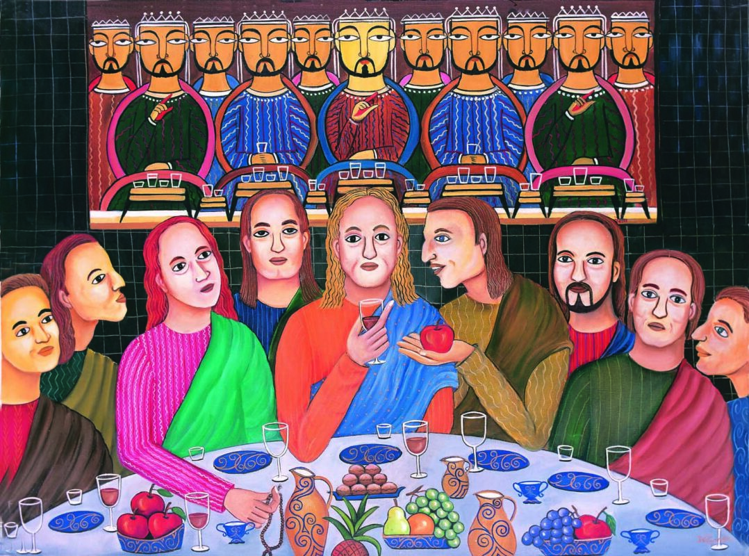 The Last Supper 36x48 inches