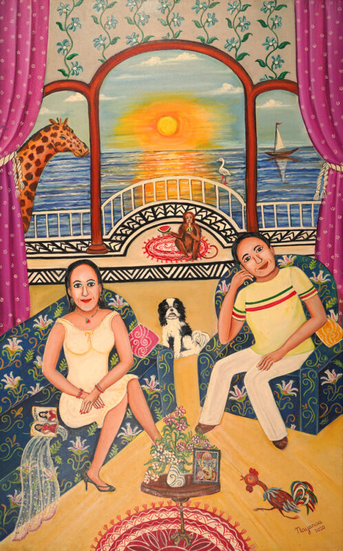 The Lockdown - Homebound 48 x 30 inches