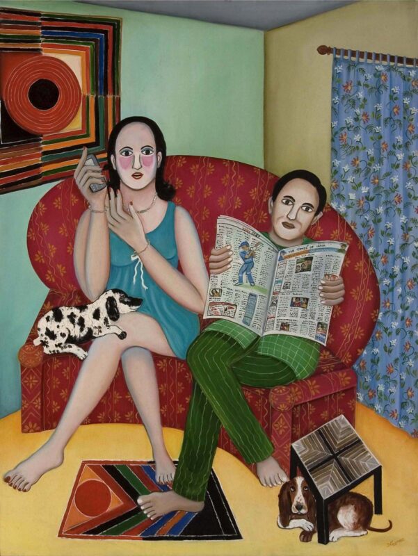 The Morning News48x36inches