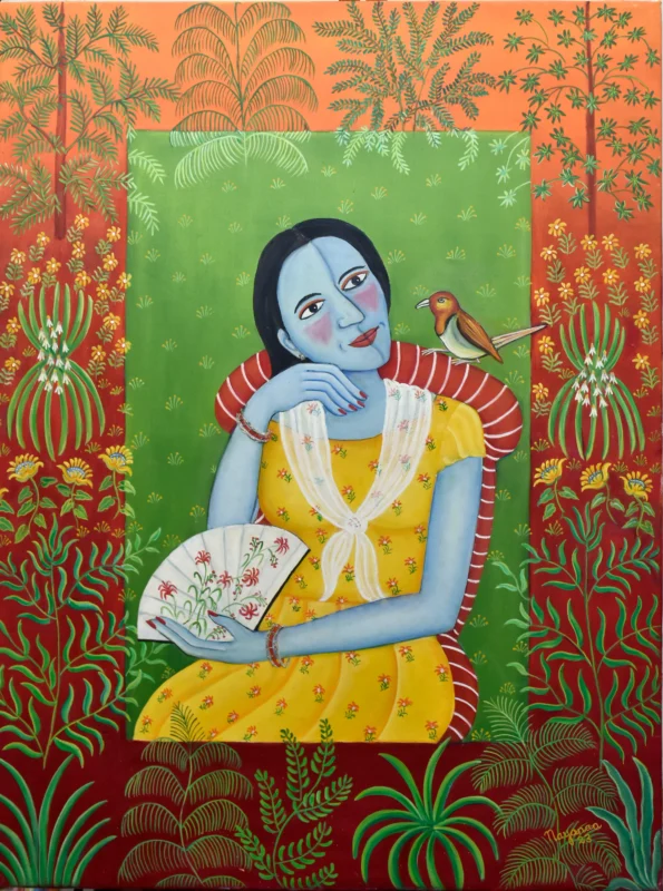 Happiness Sublime 48 x 36 inches Oil on Canvas