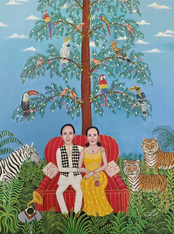 The Great Outdoors 48 x 36 inches Oil on Canvas