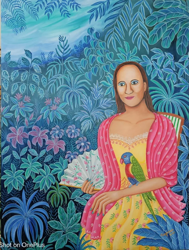 Ultimate Bliss 48 x 36 inches Oil on Canvas