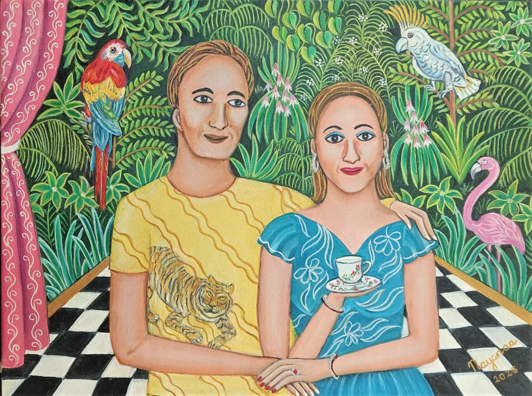 We are One 18 x 24 Oil on Canvas